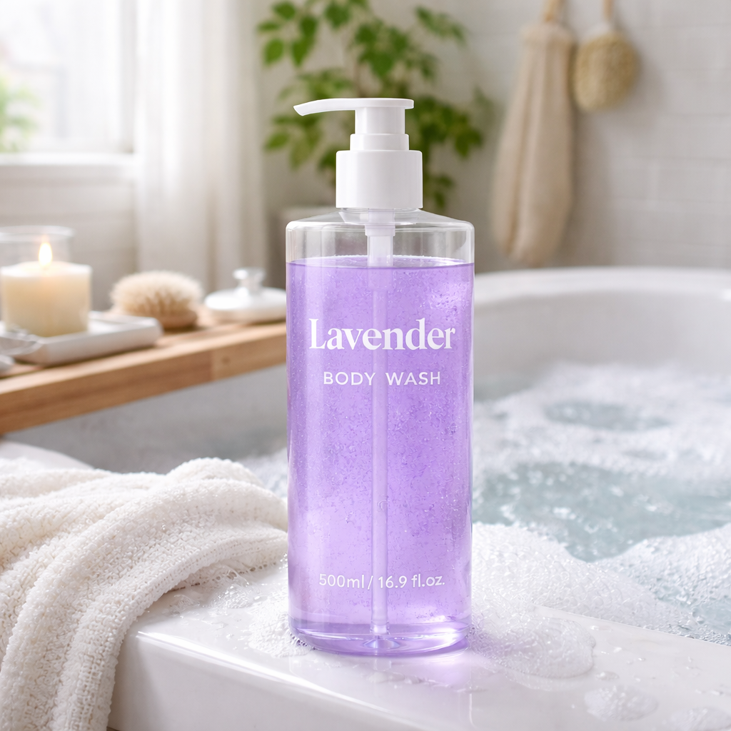 Lavender Soothing Body Wash for Relaxing & Gentle Care