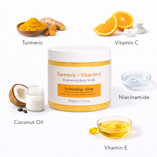 Turmeric + Vitamin C Brightening Body Scrub