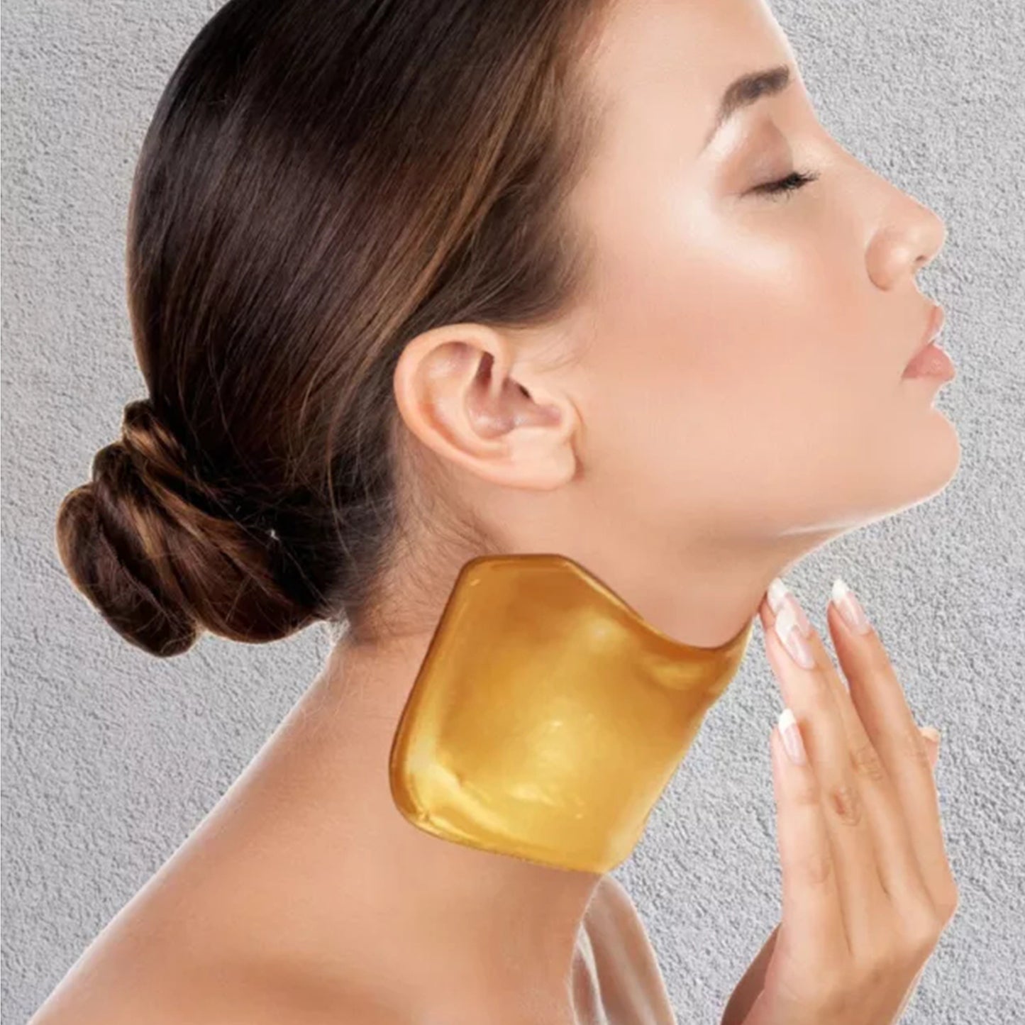 24K Gold Collagen Neck Mask