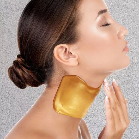24K Gold Collagen Neck Mask