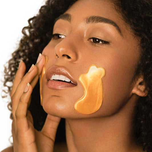 24K Gold Collagen Smile Line Mask