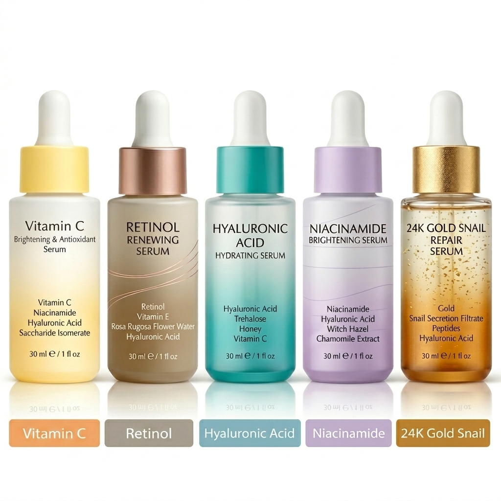 Face Serum Manufacturer & OEM Supplier