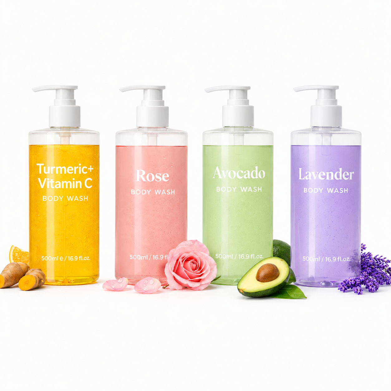 Private Label Body Wash & Shower Gel