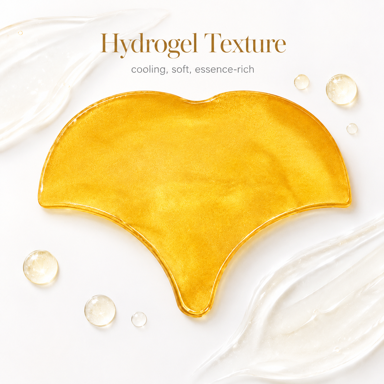 24K Gold Collagen Forehead Mask – Private Label Smoothing Forehead Patch