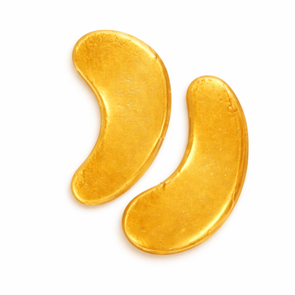 24K gold collagen hydrogel eye mask for private label eye care brands