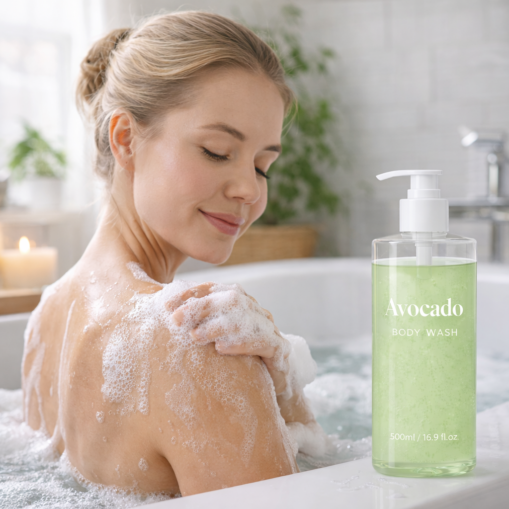 Avocado Nourishing Body Wash for Soft & Smooth Skin