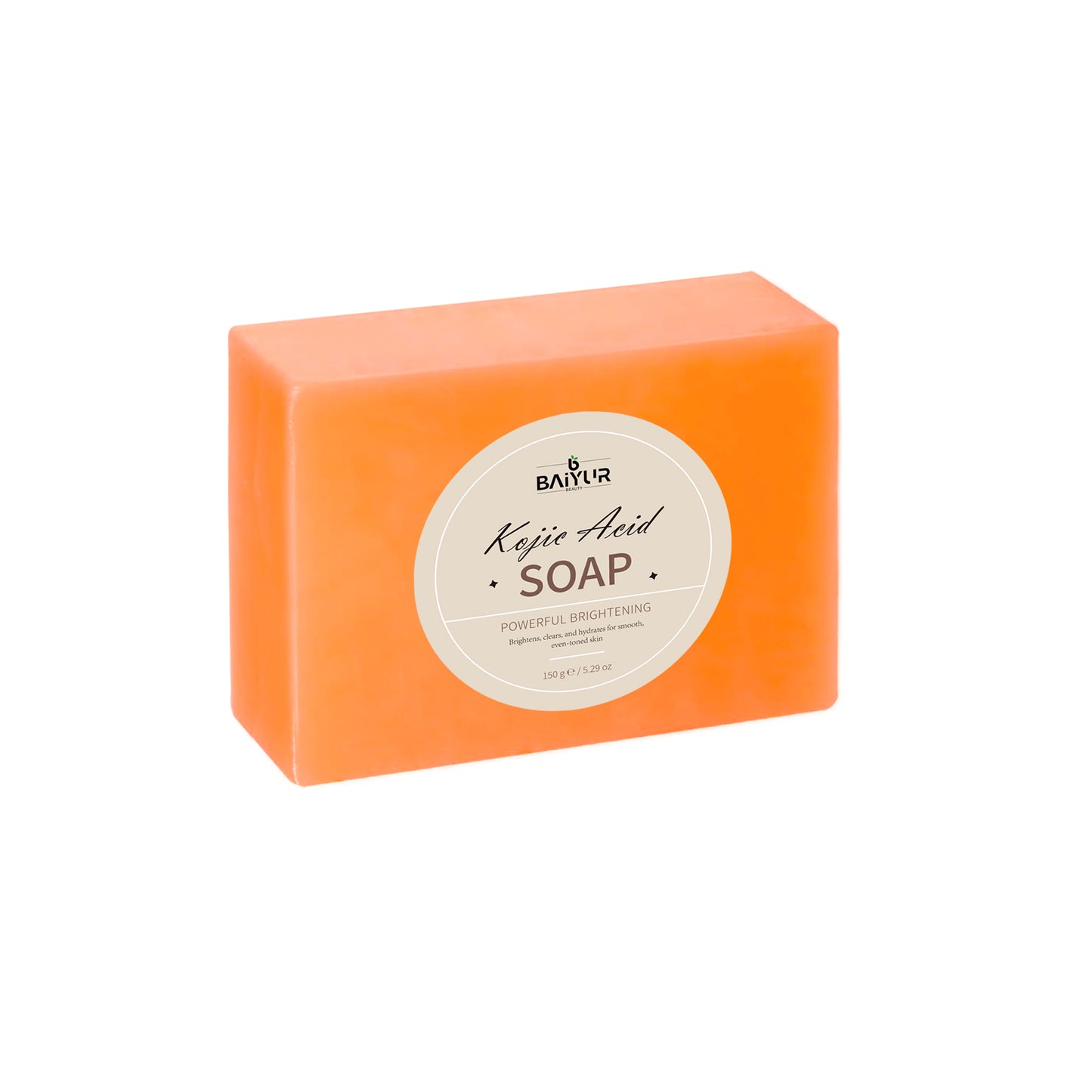 Kojic Acid & Tea Tree Clarifying Soap – Brightening, Acne-Control & Oil-Balance Bar