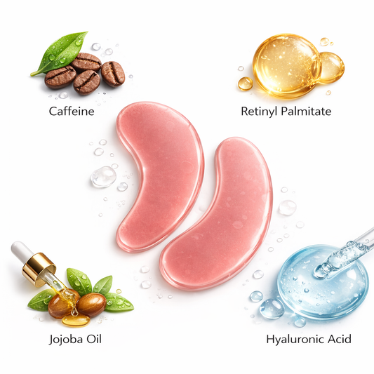 Caffeine Energizing Hydrogel Eye Mask
