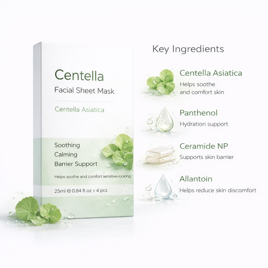 Centella Soothing Repair Sheet Mask – Calming & Hydrating Face Mask for Sensitive Skin