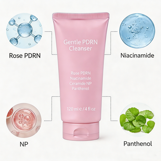 Advanced Gentle PDRN Cleanser – Hydrating Barrier Repair Facial Cleanser