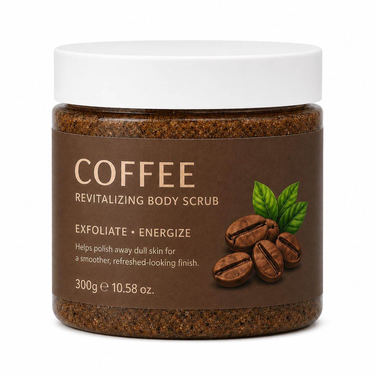 Private Label Coffee Body Scrub for Revitalizing Body Care