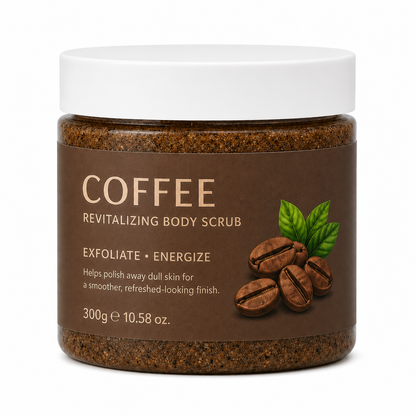 Private Label Coffee Body Scrub for Revitalizing Body Care