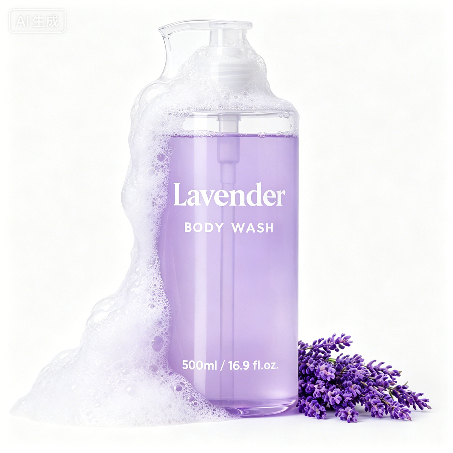 Lavender Soothing Body Wash for Relaxing & Gentle Care