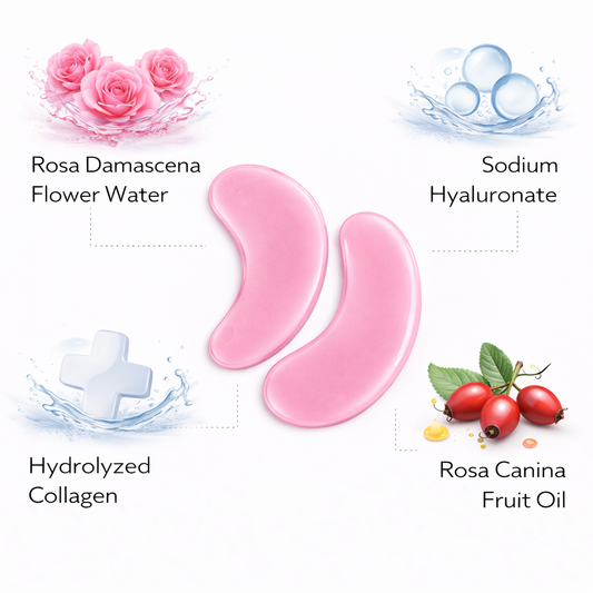 Rejuvenate Rose Hydrogel Eye Mask