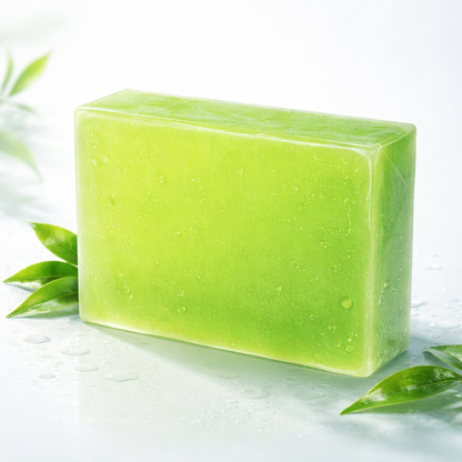 Private Label Tea Tree Handmade Soap for Oil Control and Clear Looking Skin