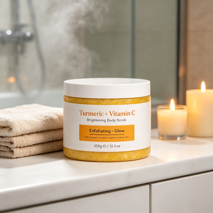 Turmeric + Vitamin C Brightening Body Scrub