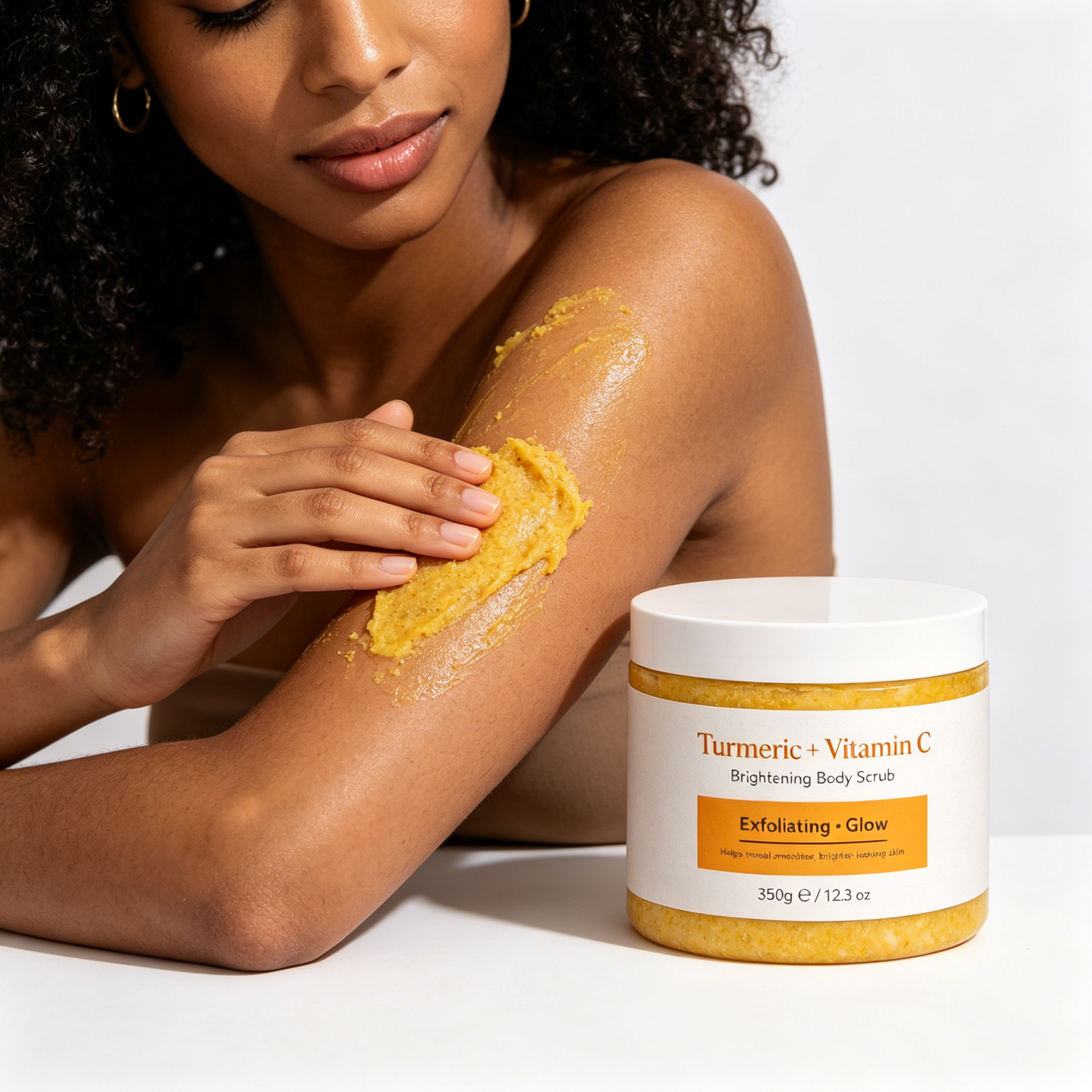 Turmeric + Vitamin C Brightening Body Scrub