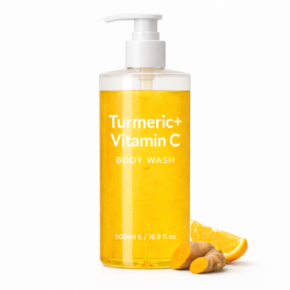 Turmeric Body Wash with Vitamin C for Bright & Even-Looking Skin