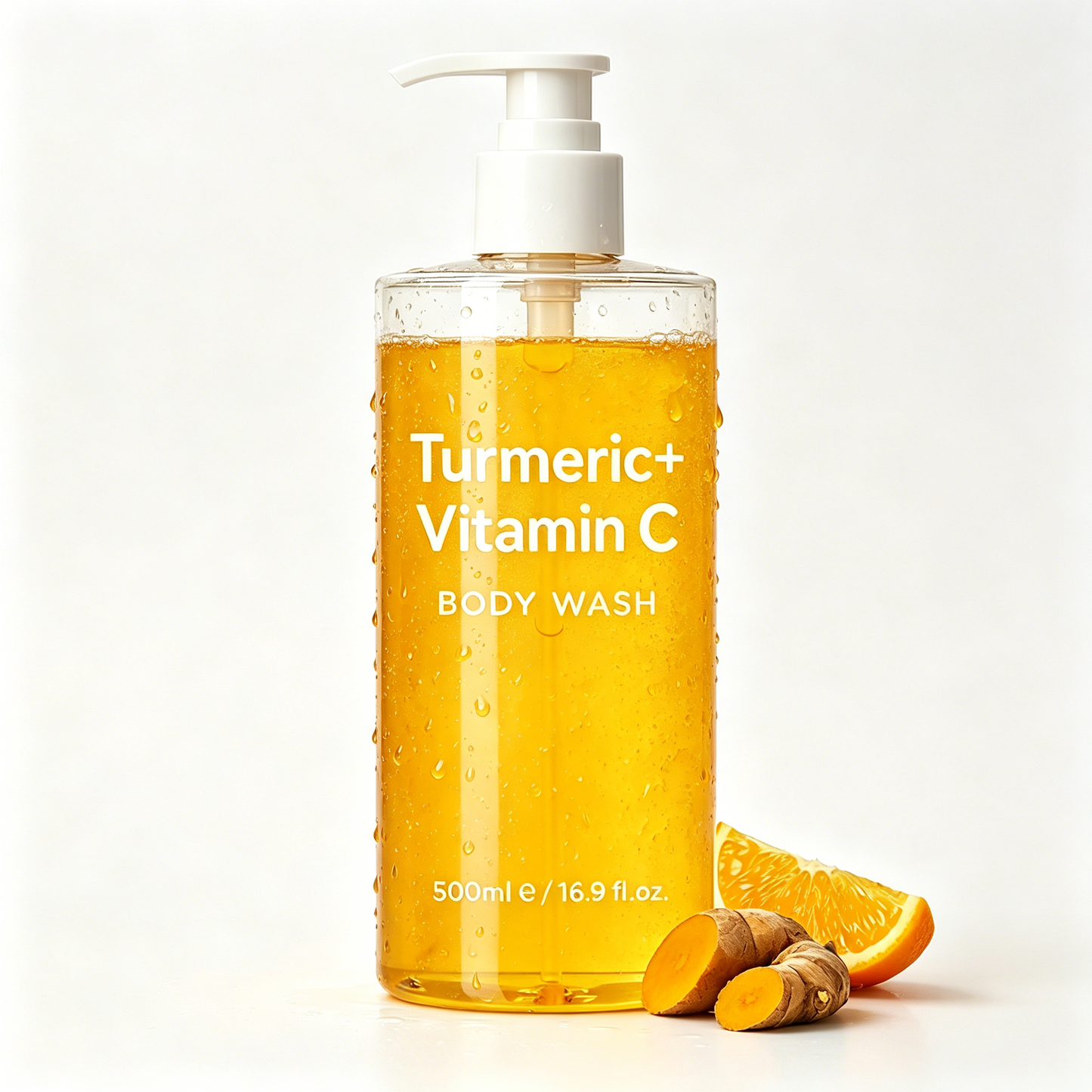 Turmeric Body Wash with Vitamin C for Bright & Even-Looking Skin