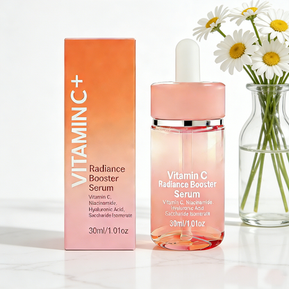 Private Label Vitamin C Brightening Serum with Niacinamide & Hyaluronic Acid