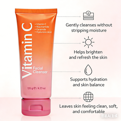 Vitamin C cleanser benefits for clean fresh and radiant looking skin