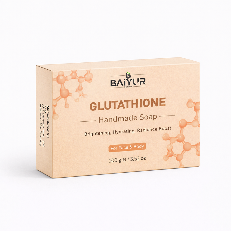 Private Label Glutathione Handmade Soap for Radiance and Even Looking Skin