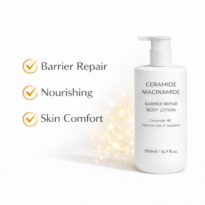 Ceramide body lotion benefits for barrier care hydration and skin comfort