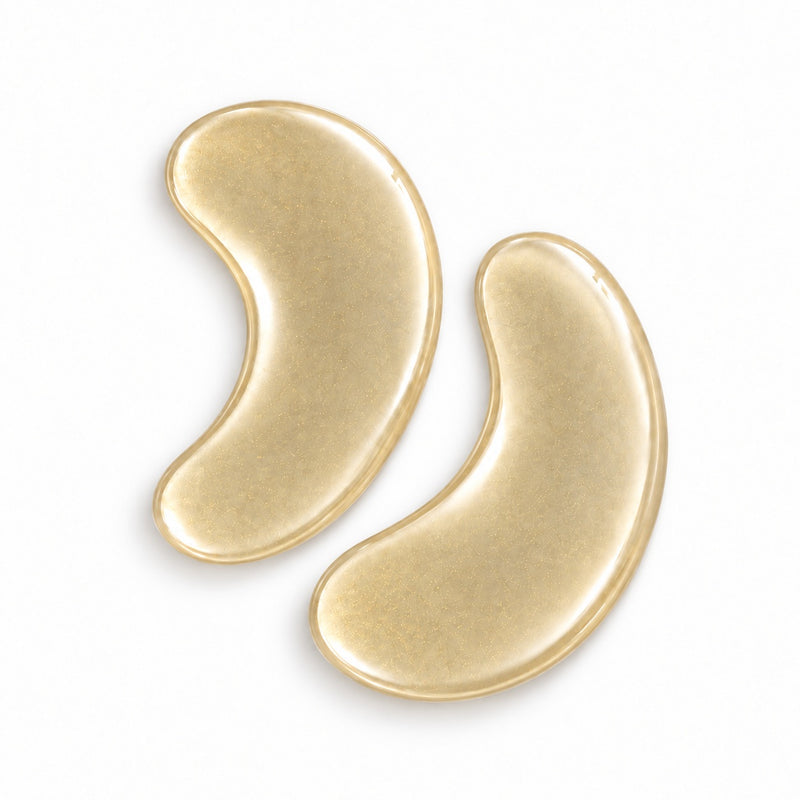 Private Label Transparent Glitter Hydrogel Under Eye Patches