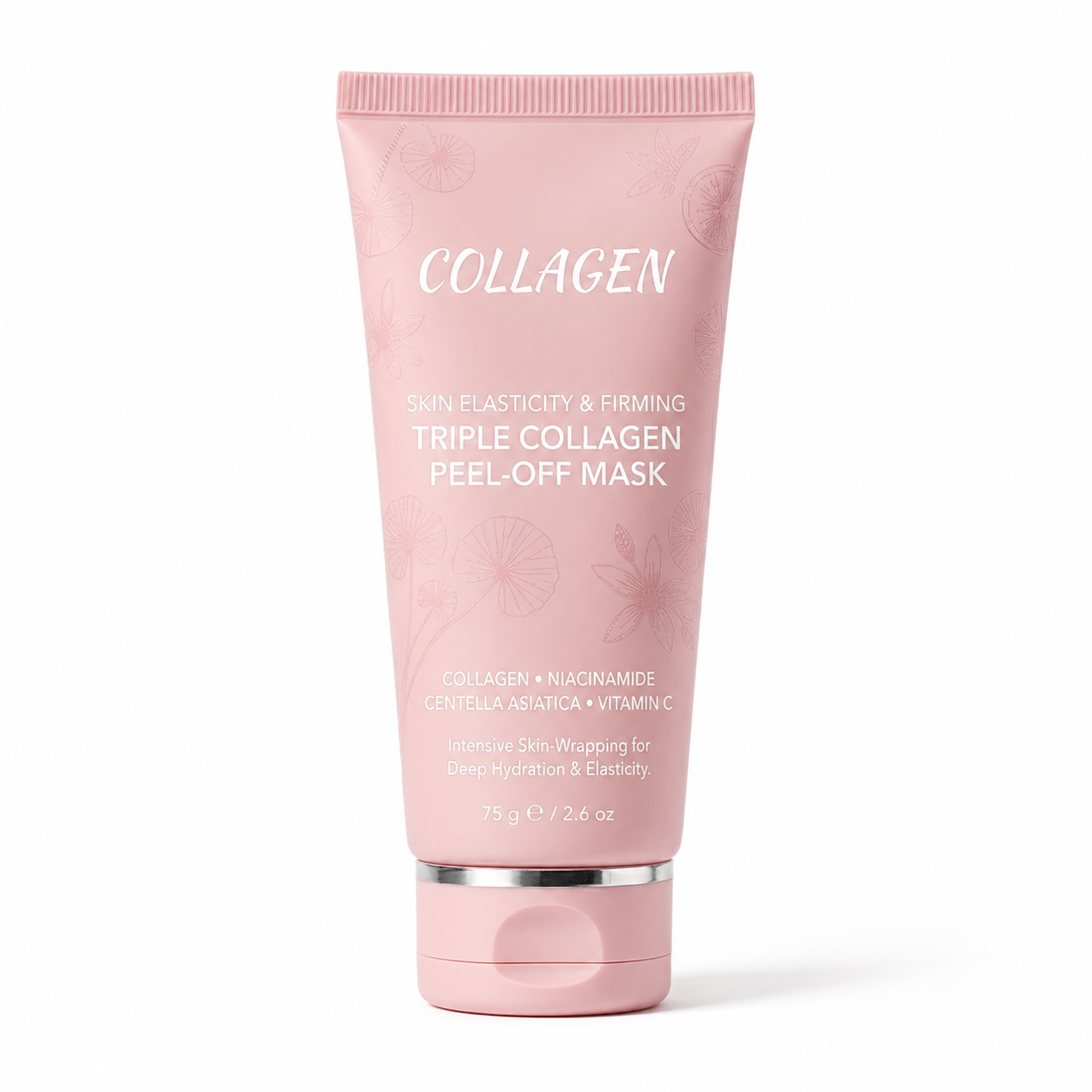 Private label collagen peel-off mask packaging for pore cleansing facial care