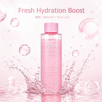 Custom PDRN toner pads packaging for skincare brands