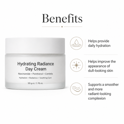 Day cream benefits for hydration radiance and soothing care