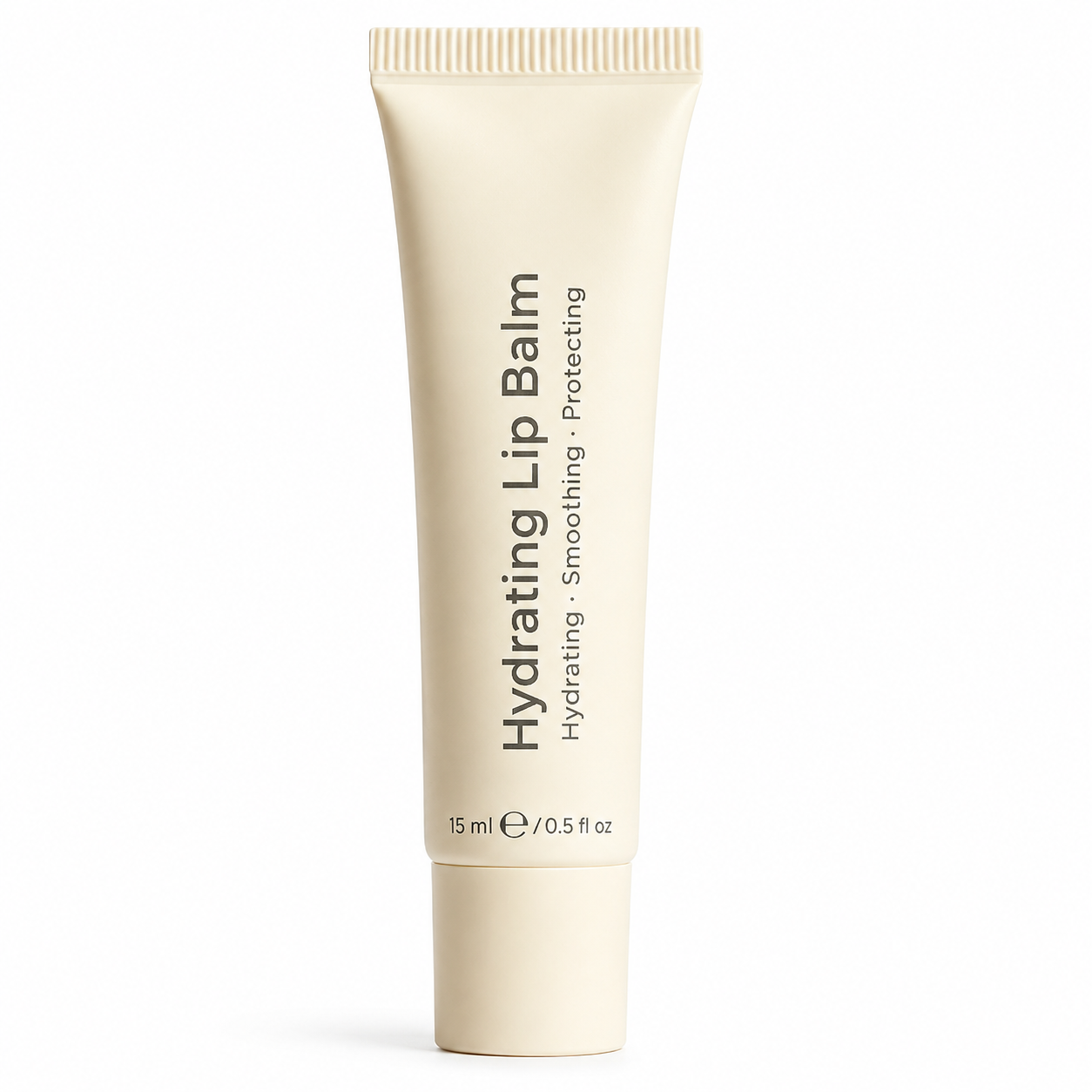 Hydrating Lip Balm tube and minimalist cream