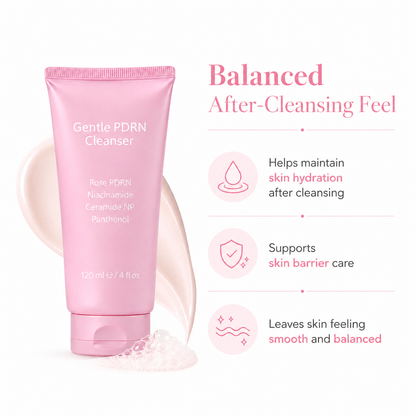 Private Label PDRN Gentle Facial Cleanser for Hydrating Daily Cleansing
