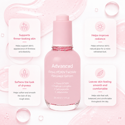 PDRN serum benefits for smooth look firming care and radiance