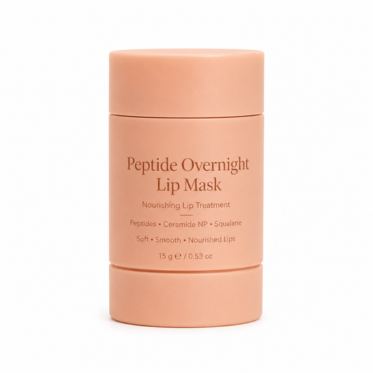 Peptide overnight lip mask for private label skincare brands