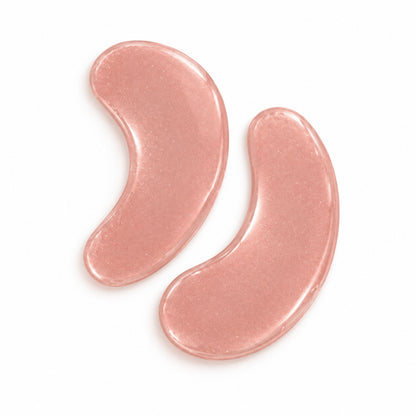Pink peptide hydrogel under eye patches for private label skincare