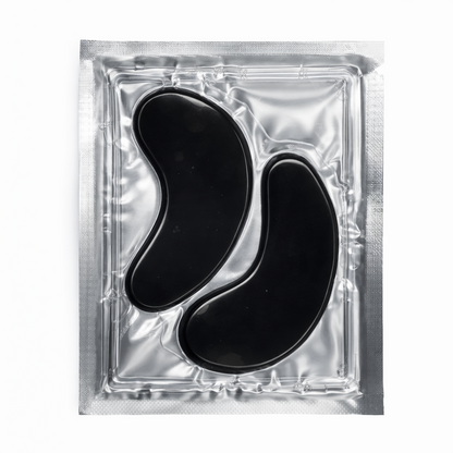 Custom packaging options for private label charcoal hydrogel eye masks