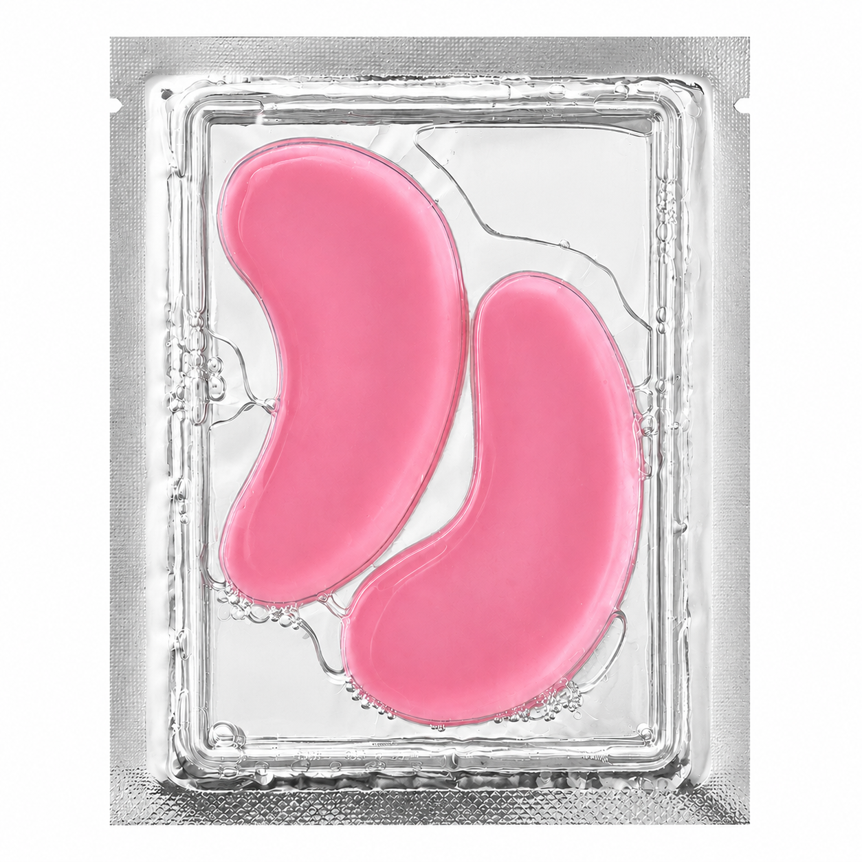 Custom packaging options for private label rose gold hydrogel eye masks