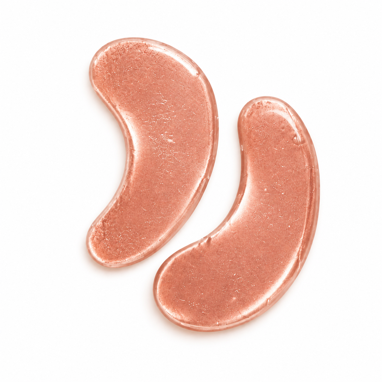 Rose gold revitalizing hydrogel eye mask for private label skincare brands