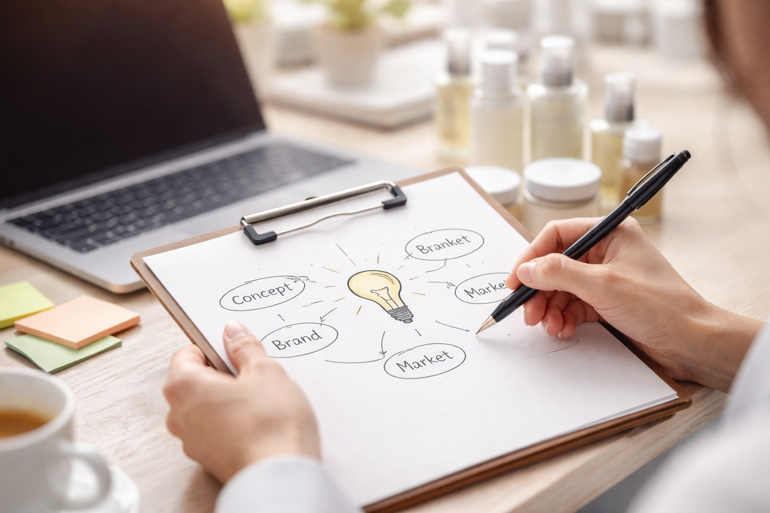 Share your skincare brand idea for private label product development