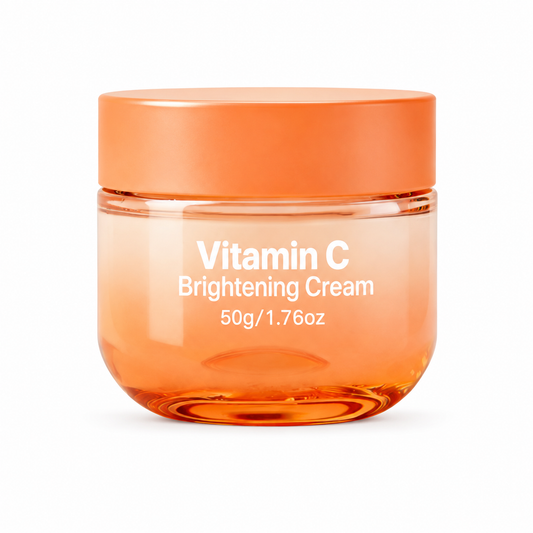 Private Label Vitamin C Brightening Face Cream for Radiance & Even-Looking Skin