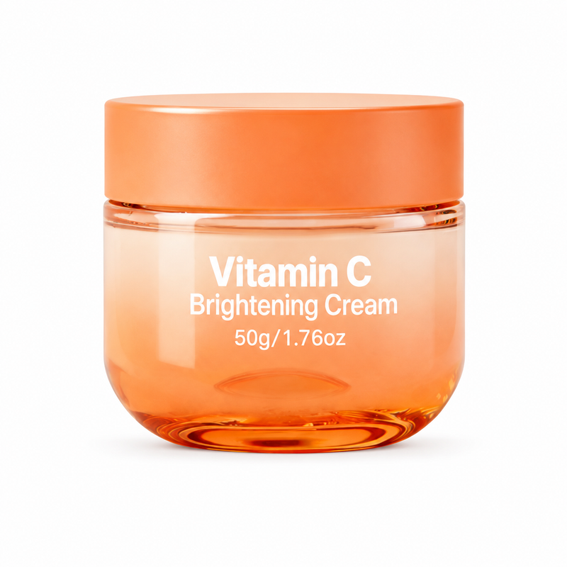Private Label Vitamin C Brightening Face Cream for Radiance & Even-Looking Skin