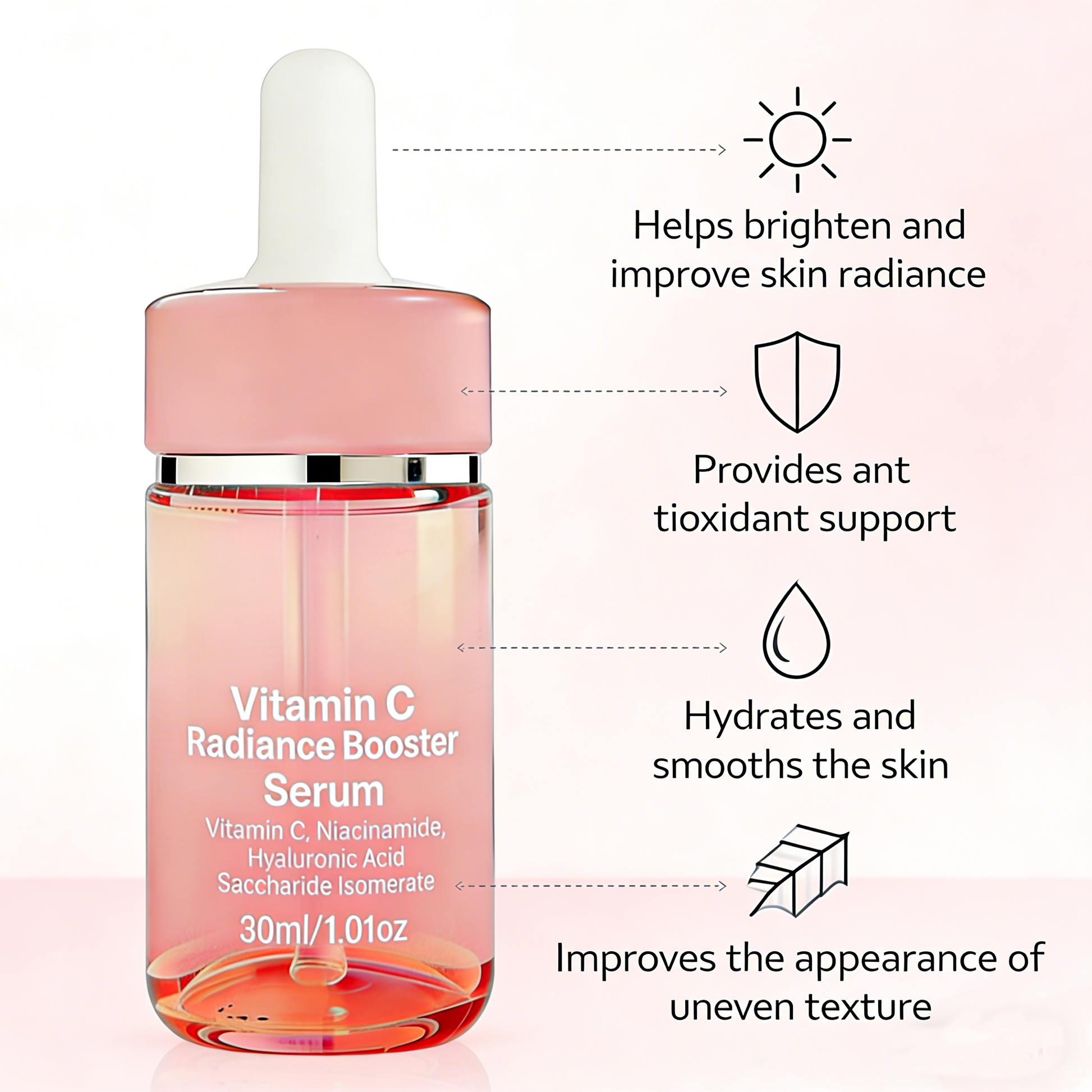 Vitamin C Serum benefits for brighter and more even-looking skin